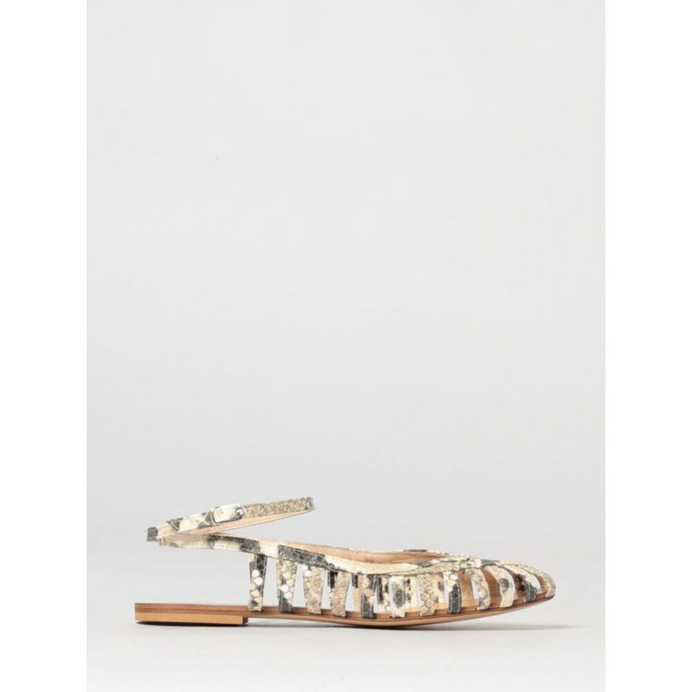 Anna F. Heeled Sandal Woman Natural